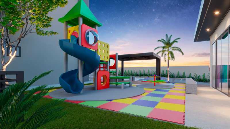 Conheça Playground. do imóvel - Apartamento 2 quartos à venda Residencial Portal do Lago, Sumaré - R$ 334.800 - CLAP20007 - 15 Playground. - 15