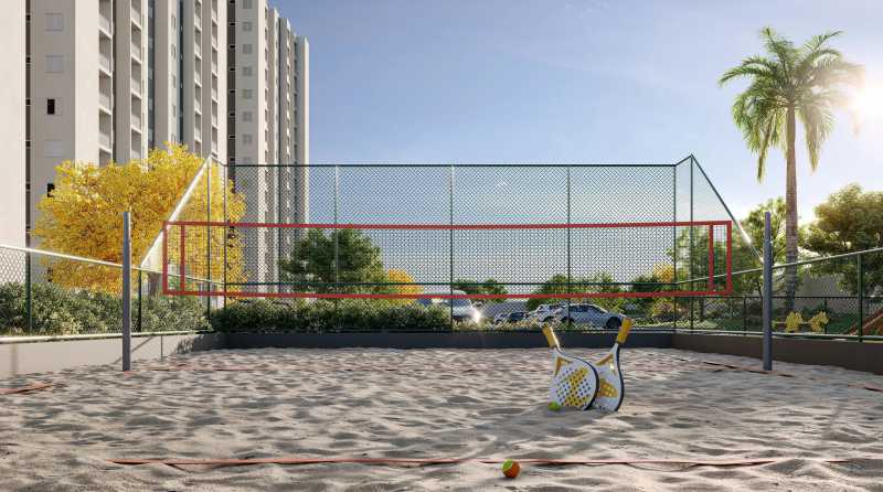 Conheça Quadra de areia do imóvel - Apartamento 2 quartos à venda Parque Bellaville, Hortolândia - R$ 260.000 - CLAP20035 - 18 Quadra de areia - 18