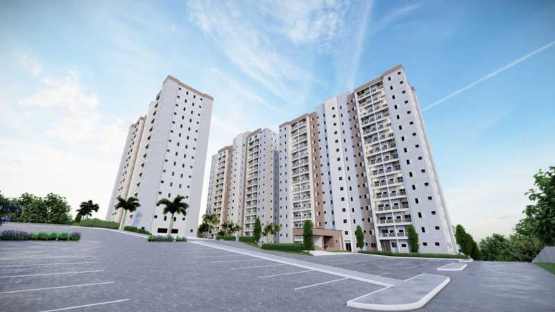 Conheça Fachada. do imóvel - Apartamento 2 quartos à venda Jardim Nova Hortolândia I, Hortolândia - R$ 303.572 - CLAP20038 - 8 Fachada. - 8