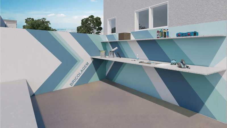 Conheça Bricolagem. do imóvel - Apartamento 2 quartos à venda Vila Palácios, Campinas - R$ 332.030 - CLAP20040 - 3 Bricolagem. - 3