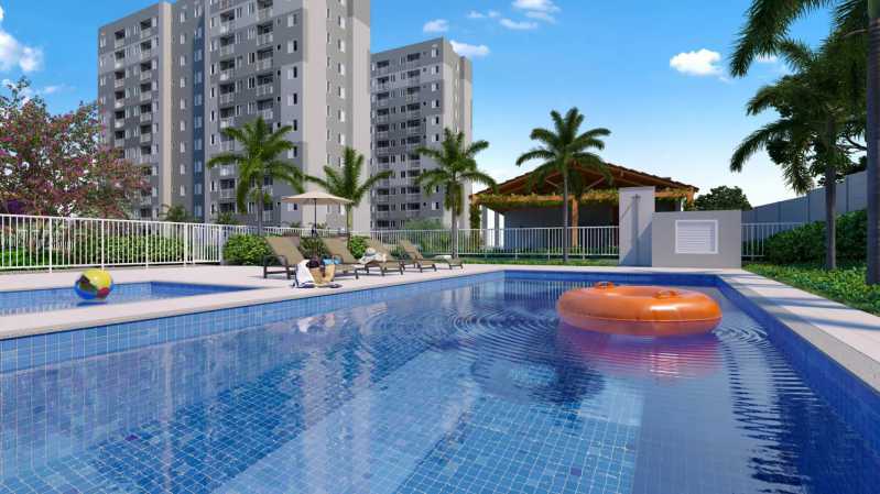 Conheça Piscina. do imóvel - Apartamento 2 quartos à venda Vila Palácios, Campinas - R$ 332.030 - CLAP20040 - 11 Piscina. - 11