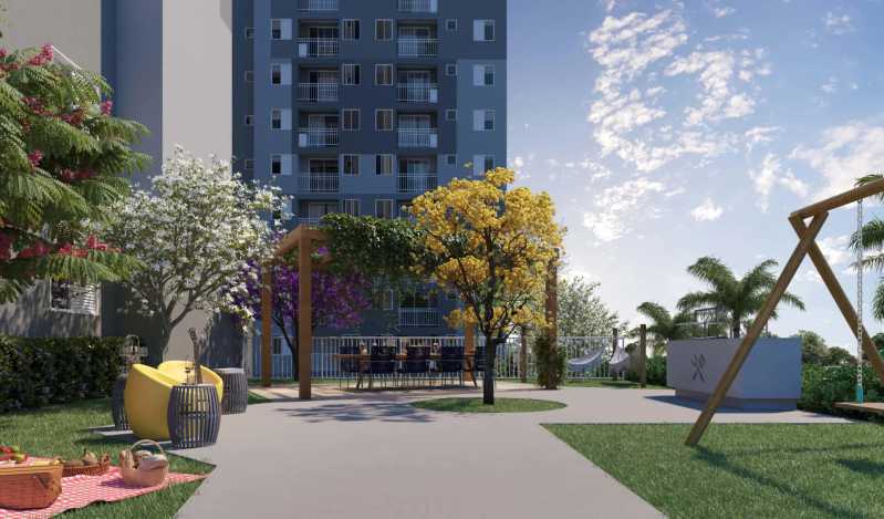 Conheça Praça 2. do imóvel - Apartamento 2 quartos à venda Vila Palácios, Campinas - R$ 332.030 - CLAP20040 - 14 Praça 2. - 14