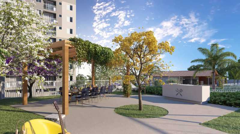 Conheça Praça. do imóvel - Apartamento 2 quartos à venda Vila Palácios, Campinas - R$ 332.030 - CLAP20040 - 15 Praça. - 15