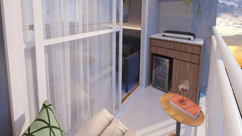 Conheça Varanda. do imóvel - Apartamento 2 quartos à venda Vila Palácios, Campinas - R$ 332.030 - CLAP20040 - 19 Varanda. - 19