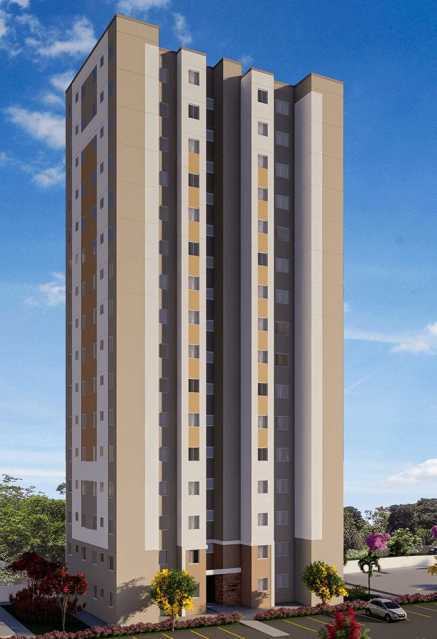 Conheça Fachada Diurna do imóvel - Apartamento 2 quartos à venda Parque Residencial Regina (Nova Veneza), Sumaré - R$ 264.990 - CLAP20041 - 3 Fachada Diurna - 3