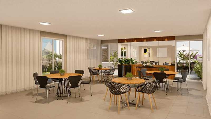 Conheça Salão de Festas do imóvel - Apartamento 2 quartos à venda Parque Residencial Regina (Nova Veneza), Sumaré - R$ 264.990 - CLAP20041 - 8 Salão de Festas - 8