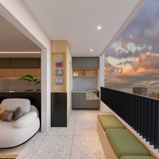 Conheça Varanda. do imóvel - Apartamento 2 quartos à venda Parque Franceschini, Sumaré - R$ 318.298 - CLAP20042 - 2 Varanda. - 2