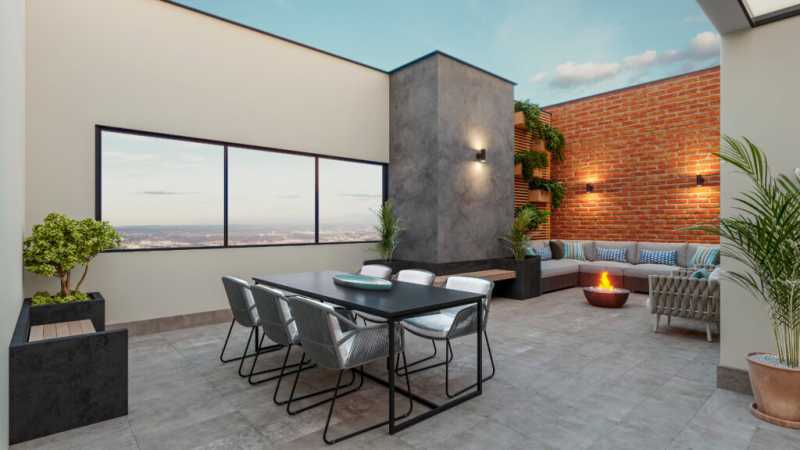 Conheça ROOFTOP. do imóvel - Apartamento 2 quartos à venda Parque Franceschini, Sumaré - R$ 315.177 - CLAP20043 - 4 ROOFTOP. - 4