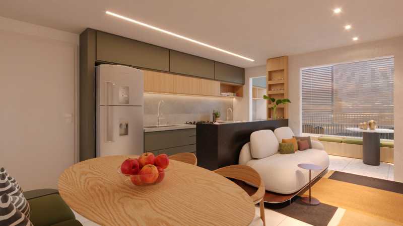 Conheça Living. do imóvel - Apartamento 2 quartos à venda Parque Franceschini, Sumaré - R$ 315.177 - CLAP20043 - 6 Living. - 6
