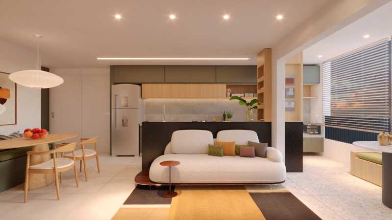 Conheça Living 2. do imóvel - Apartamento 2 quartos à venda Parque Franceschini, Sumaré - R$ 315.177 - CLAP20043 - 8 Living 2. - 8