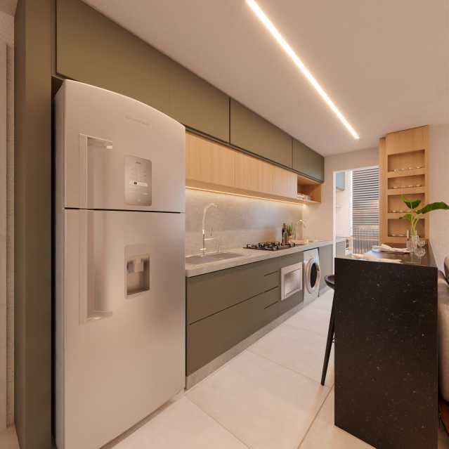 Conheça Cozinha. do imóvel - Apartamento 2 quartos à venda Parque Franceschini, Sumaré - R$ 315.177 - CLAP20043 - 16 Cozinha. - 16
