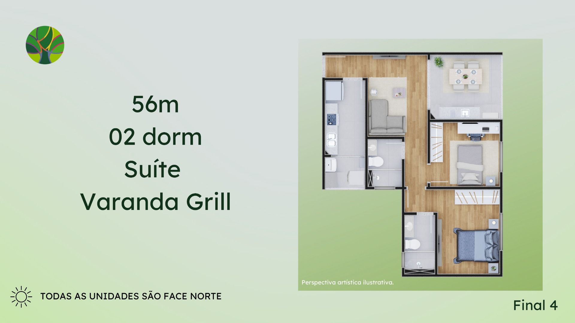 Planta 56m² Opção 2 - 13