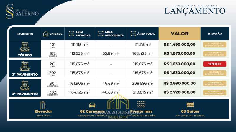 Tabela de Preço Edificio Sale - 15