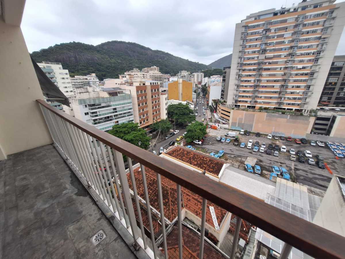 Conheça VARANDA. do imóvel - Flat Condomínio Omin2, Botafogo, andar alto - HCFL10002 - 2 VARANDA. - 2
