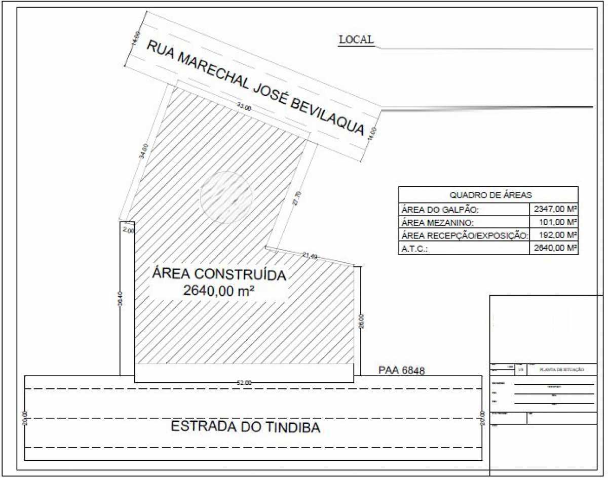 Conheça PLANTA BAIXA do imóvel - Galpão reformado com 2,700 m² entre a Taquara / Pechincha - HCGA00008 - 19 PLANTA BAIXA - 19