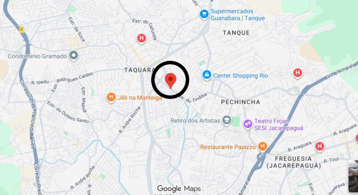 Conheça LOCALIZAÇÃO do imóvel - Galpão reformado com 2,700 m² entre a Taquara / Pechincha - HCGA00008 - 20 LOCALIZAÇÃO - 20