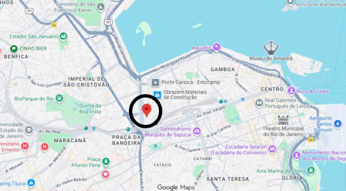Conheça LOCALIZAÇÃO ESTRATÉGICA do imóvel - GALPÃO 3.800M² / REFORMADO / 2.200M² PISO / SANTO CRISTO - HCGA00009 - 20 LOCALIZAÇÃO ESTRATÉGICA - 20