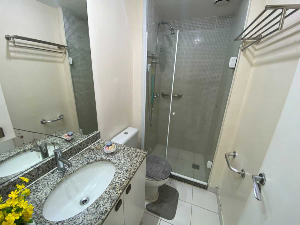 Conheça BANHEIRO SUÍTE. do imóvel - Barra da Tijuca / Libertà / 3 quartos / Suíte / Varanda / Área de Lazer - HCAP30003 - 14 BANHEIRO SUÍTE. - 14