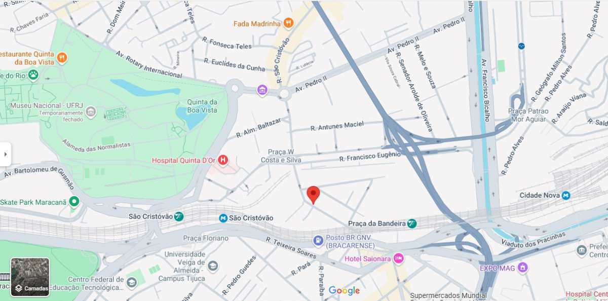 Conheça LOCALIZAÇÃO do imóvel - Galpão 900m² / Praça da Bandeira / doca / reformado - HCGA00012 - 21 LOCALIZAÇÃO - 21