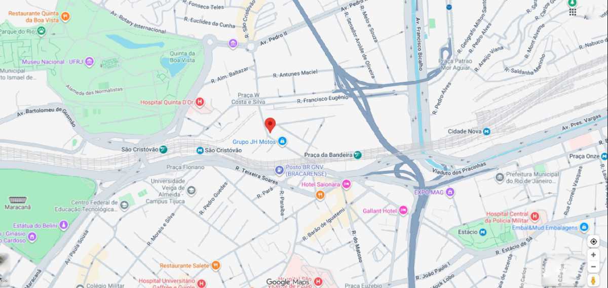 Conheça LOCALIZAÇÃO do imóvel - Galpão reformado / 350m² / doca / Praça da Bandeira - HCGA00013 - 22 LOCALIZAÇÃO - 22