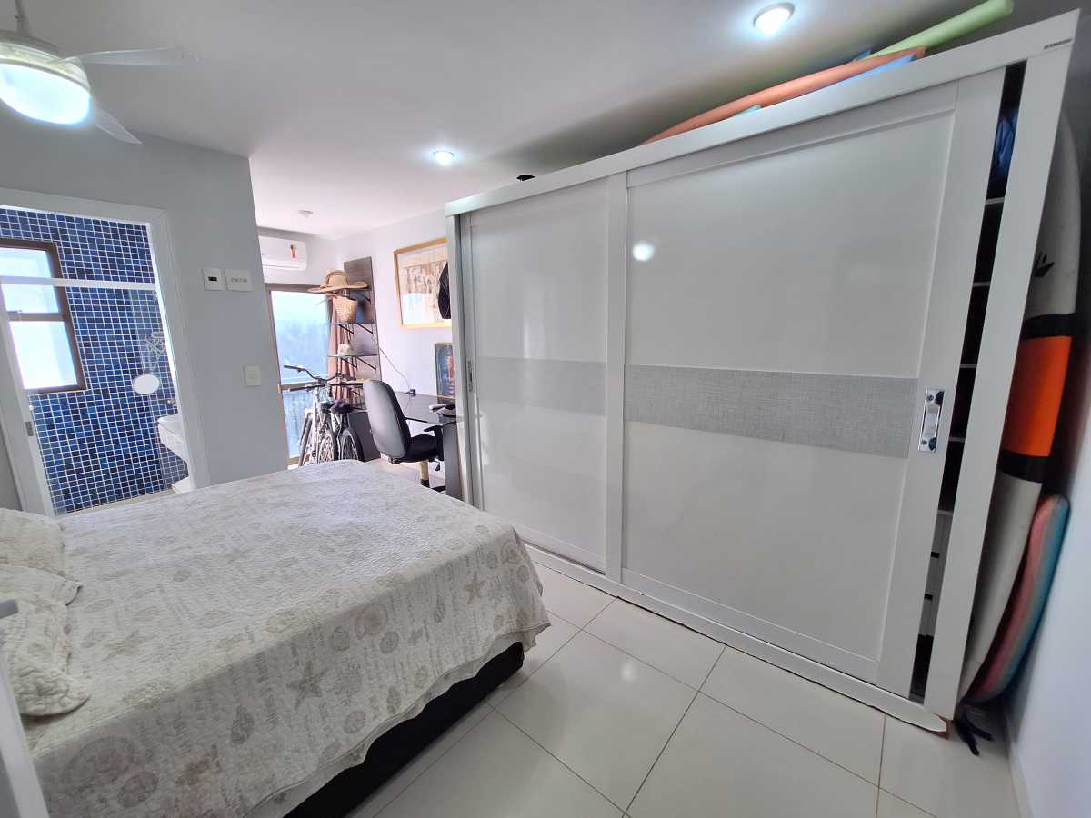 Conheça SUÍTE1 do imóvel - RHR, Flat de 2 suítes na Barra da Tijuca, frente mar - HCFL20001 - 11 SUÍTE1 - 11