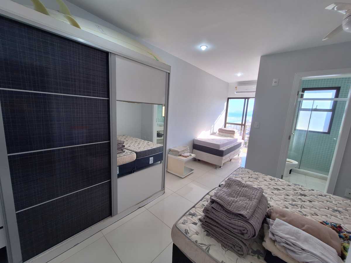 Conheça SUÍTE2 do imóvel - RHR, Flat de 2 suítes na Barra da Tijuca, frente mar - HCFL20001 - 15 SUÍTE2 - 15