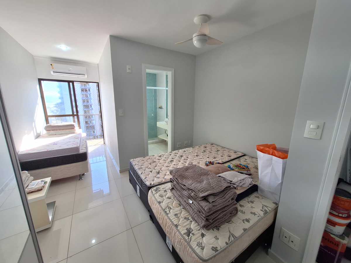 Conheça SUÍTE2 do imóvel - RHR, Flat de 2 suítes na Barra da Tijuca, frente mar - HCFL20001 - 16 SUÍTE2 - 16
