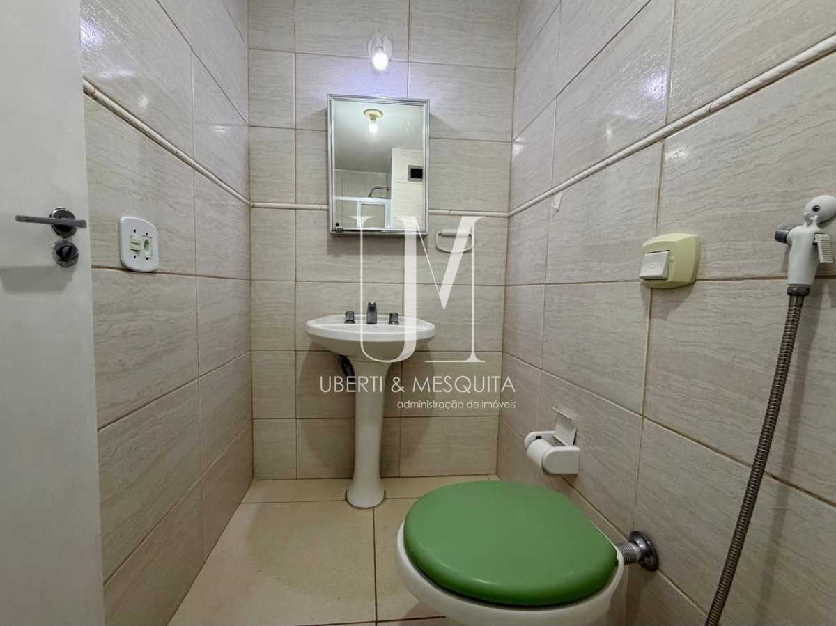 Conheça banheiro social do imóvel - Apartamento para alugar Rua Marechal Jofre, Grajaú, Rio de Janeiro - R$ 3.500 - 85-008 - 18 banheiro social - 18