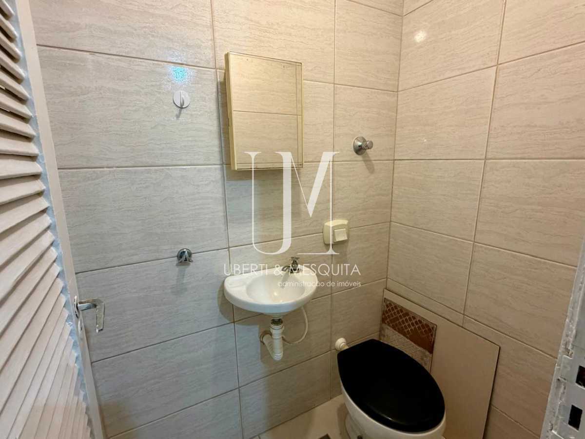Conheça banheiro serviço do imóvel - Apartamento para alugar Rua Marechal Jofre, Grajaú, Rio de Janeiro - R$ 3.500 - 85-008 - 24 banheiro serviço - 24