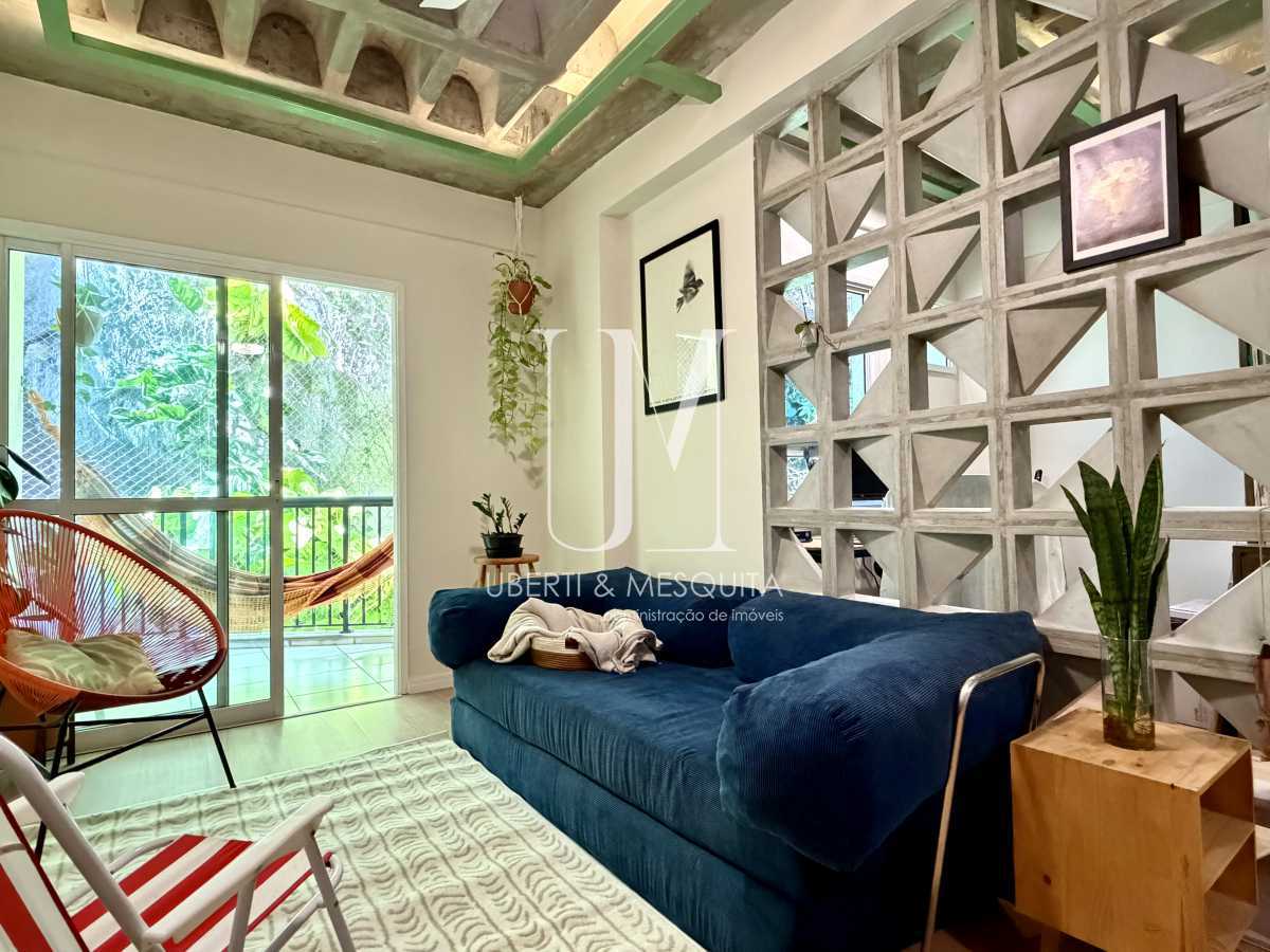 Conheça Sala do imóvel - Apartamento para alugar Rua Professor Luiz Cantanhede, Laranjeiras, Rio de Janeiro - R$ 5.500 - 497-01 - 1 Sala - 1