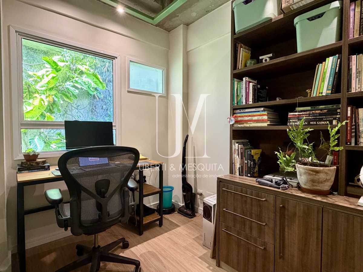 Conheça Escritório do imóvel - Apartamento para alugar Rua Professor Luiz Cantanhede, Laranjeiras, Rio de Janeiro - R$ 5.500 - 497-01 - 6 Escritório - 6