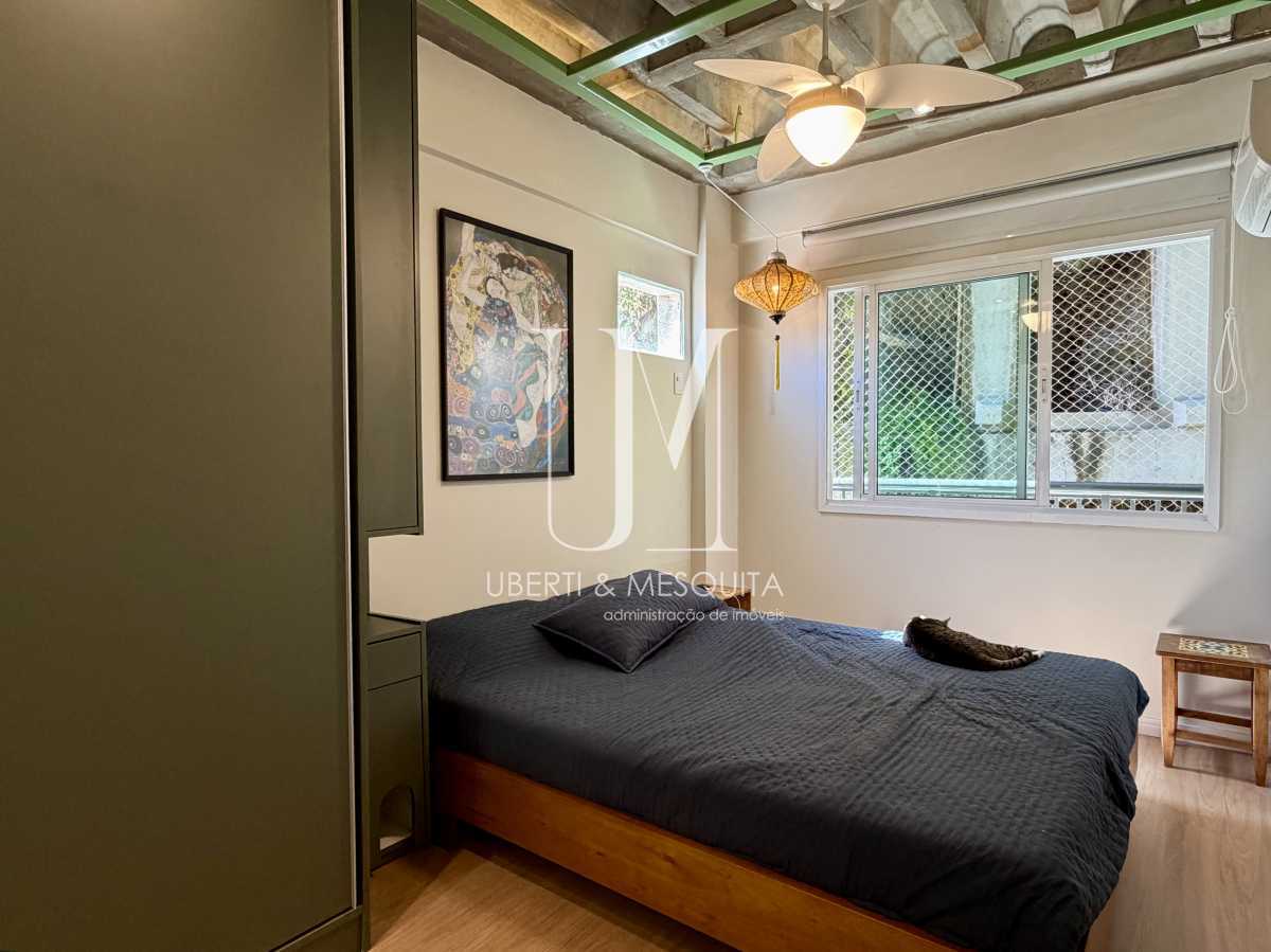 Conheça Quarto 2 - suíte do imóvel - Apartamento para alugar Rua Professor Luiz Cantanhede, Laranjeiras, Rio de Janeiro - R$ 5.500 - 497-01 - 11 Quarto 2 - suíte - 11