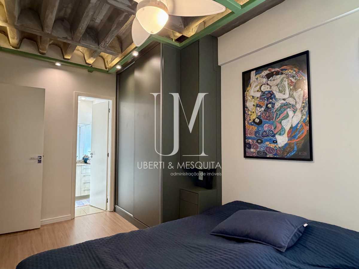 Conheça Quarto 3 - suíte do imóvel - Apartamento para alugar Rua Professor Luiz Cantanhede, Laranjeiras, Rio de Janeiro - R$ 5.500 - 497-01 - 13 Quarto 3 - suíte - 13