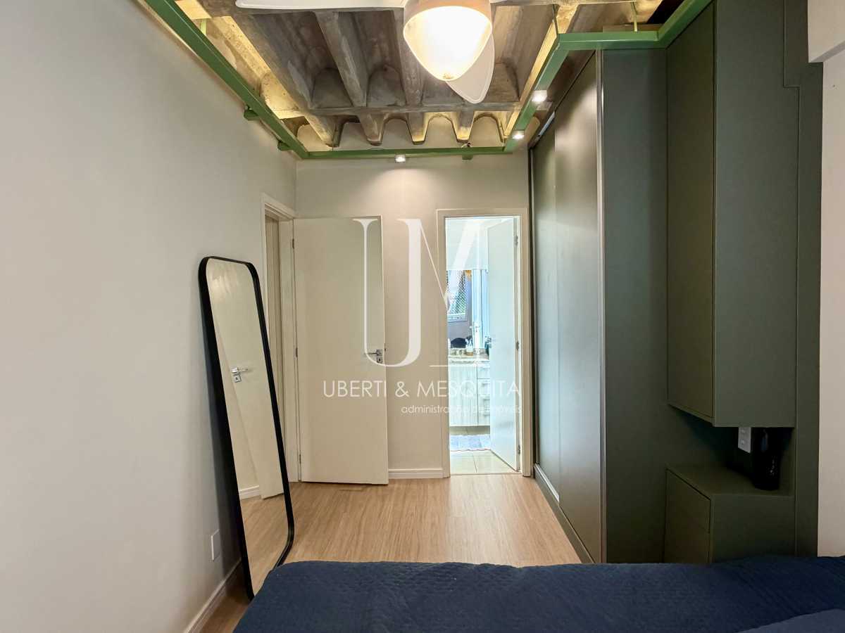 Conheça Quarto 2 - suíte do imóvel - Apartamento para alugar Rua Professor Luiz Cantanhede, Laranjeiras, Rio de Janeiro - R$ 5.500 - 497-01 - 14 Quarto 2 - suíte - 14