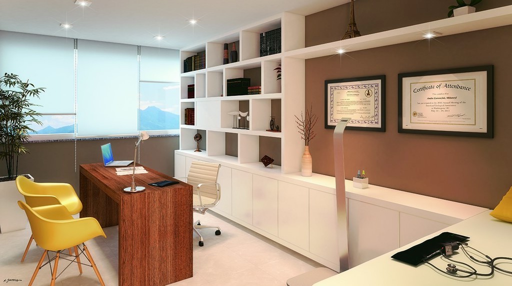 Conheça Sala interior do imóvel - Sala Comercial 19m² à venda Rua Almirante Cochrane, Tijuca, Rio de Janeiro - R$ 217.000 - SA00243 - 5 Sala interior - 5
