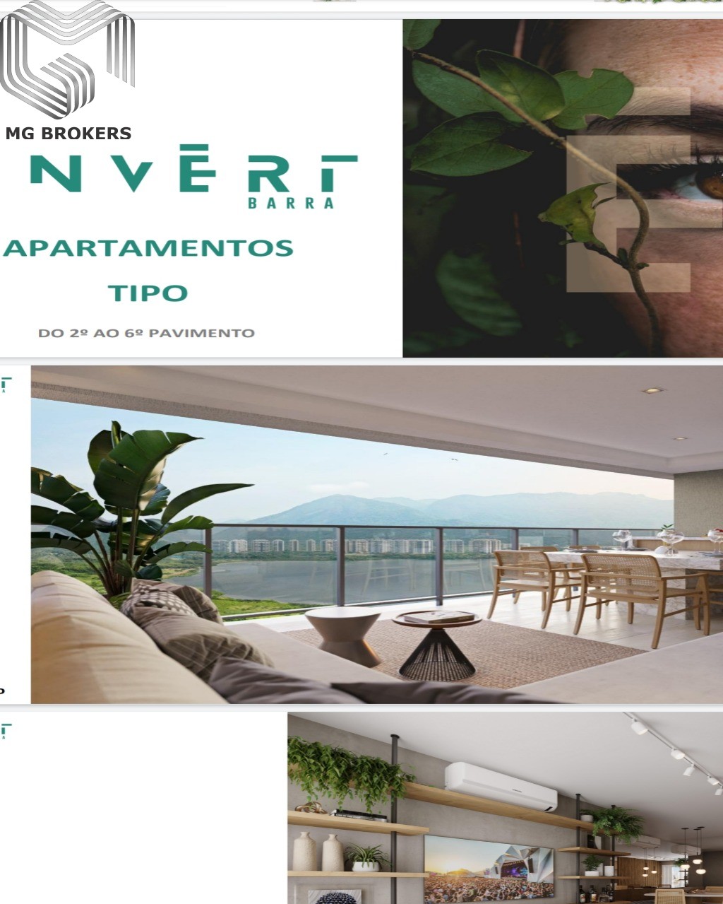 Conheça Foto 02 do imóvel - Apartamento à venda Rua Paulo Moura, Barra da Tijuca, Rio de Janeiro - R$ 1.595.000 - MGB0265 - 8 Foto 02 - 8