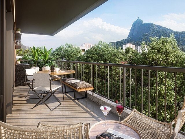 Conheça Terraco do imóvel - Apartamento à venda Rua Visconde de Silva, Botafogo, Rio de Janeiro - R$ 1.497.000 - AP10153 - 7 Terraco - 7