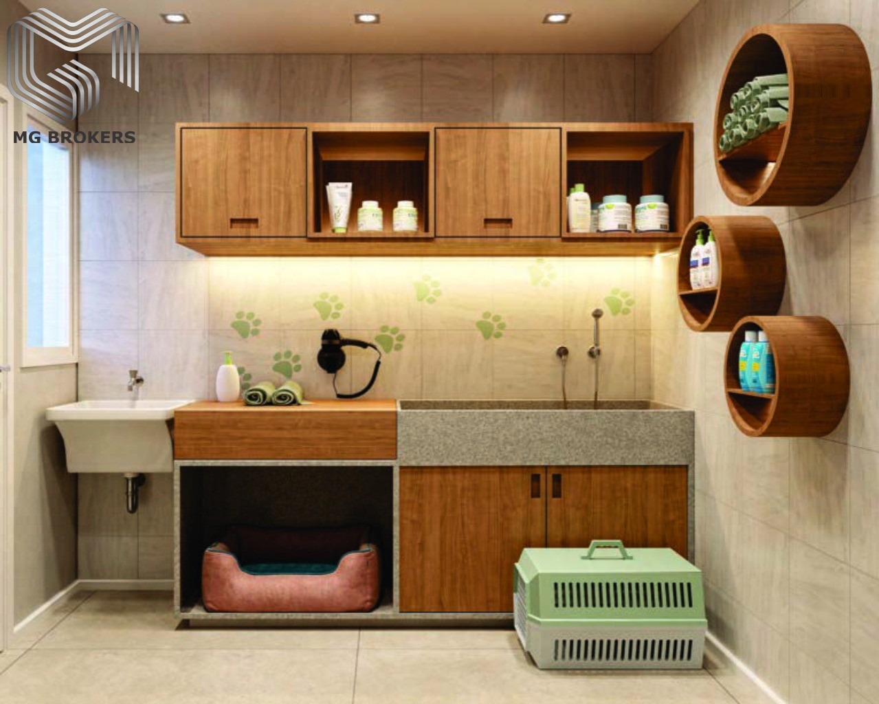 Conheça Espaço PET do imóvel - Apartamento à venda Rua José Higino, Tijuca, Rio de Janeiro - R$ 467.180 - Mgb-301 - 14 Espaço PET - 14