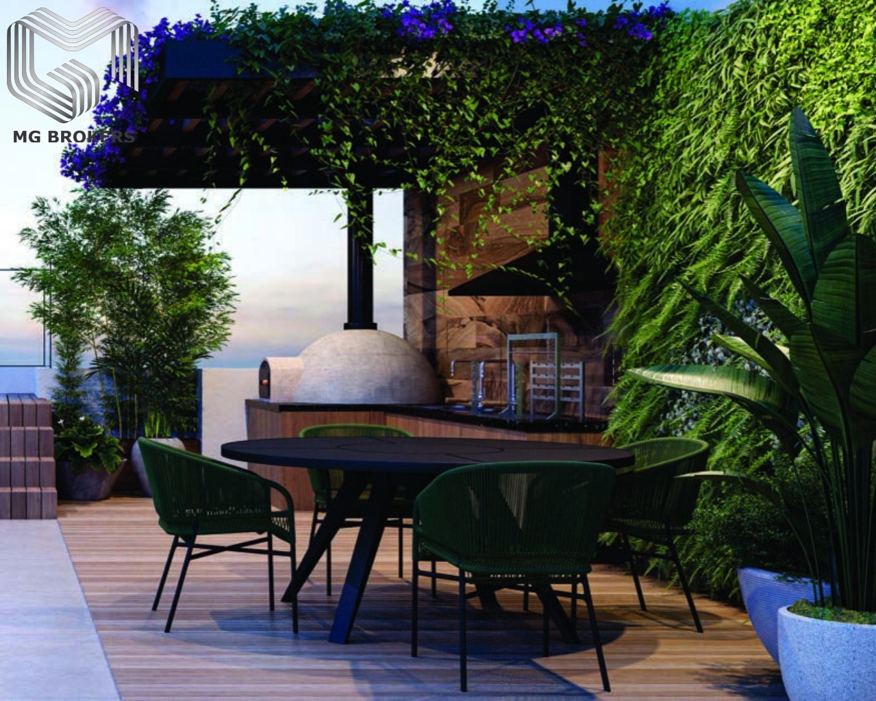 Conheça Terraço Cob 601 do imóvel - Apartamento à venda Rua José Higino, Tijuca, Rio de Janeiro - R$ 467.180 - Mgb-301 - 15 Terraço Cob 601 - 15