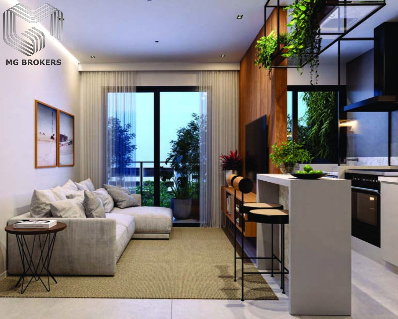 Conheça Cozinha 202/602 do imóvel - Apartamento à venda Rua José Higino, Tijuca, Rio de Janeiro - R$ 467.180 - Mgb-301 - 8 Cozinha 202/602 - 8