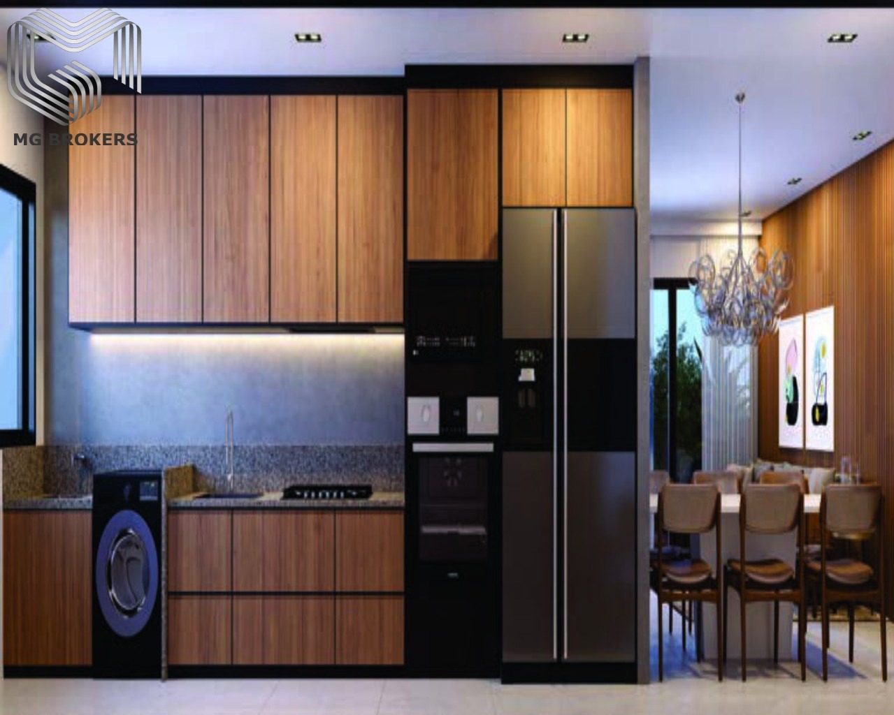 Conheça Cozinha 204/504 do imóvel - Apartamento à venda Rua José Higino, Tijuca, Rio de Janeiro - R$ 467.180 - Mgb-301 - 9 Cozinha 204/504 - 9
