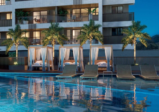 Conheça Piscina do imóvel - Apartamento à venda Avenida Nuta James, Barra da Tijuca, Rio de Janeiro - R$ 2.440.500 - AP10189 - 18 Piscina - 18