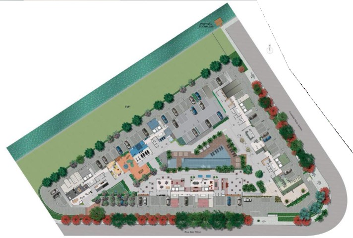 Conheça Implantação do imóvel - Apartamento à venda Avenida Nuta James, Barra da Tijuca, Rio de Janeiro - R$ 2.440.500 - AP10189 - 19 Implantação - 19