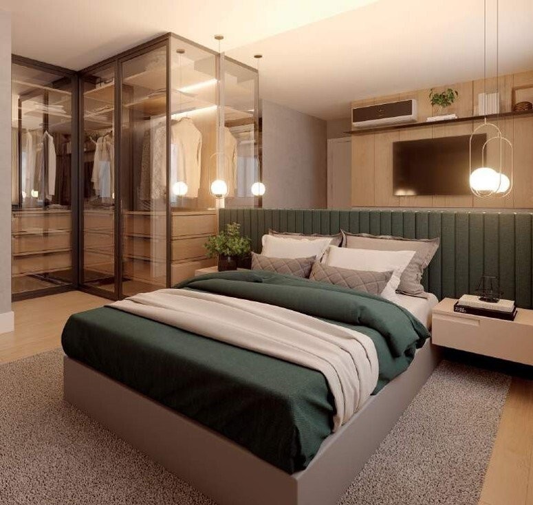 Conheça Dormitorio do imóvel - Apartamento à venda Avenida Nuta James, Barra da Tijuca, Rio de Janeiro - R$ 2.440.500 - AP10189 - 2 Dormitorio - 2