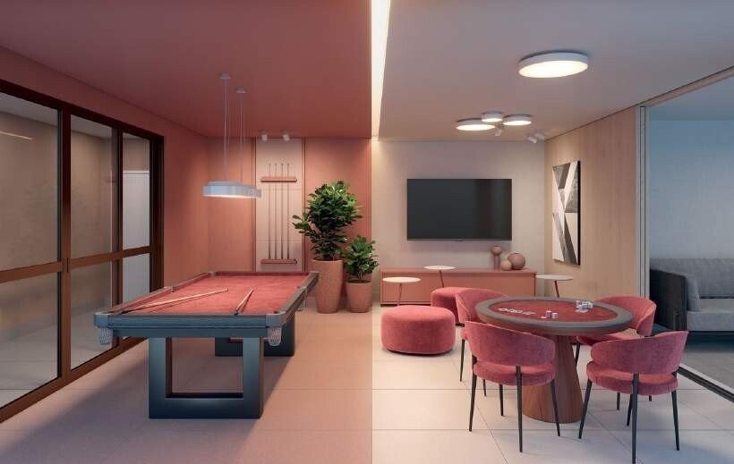 Conheça Sala de jogos do imóvel - Apartamento à venda Avenida Nuta James, Barra da Tijuca, Rio de Janeiro - R$ 2.440.500 - AP10189 - 5 Sala de jogos - 5