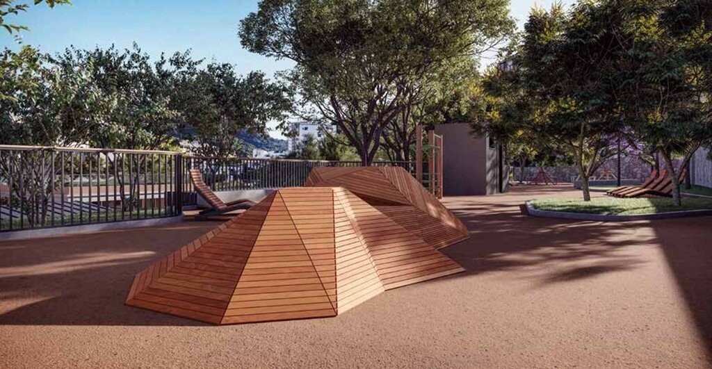Conheça Playground do imóvel - Studio à venda Rua Marquês de São Vicente, Gávea, Rio de Janeiro - R$ 895.000 - 0000005 - 19 Playground - 19