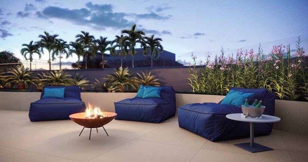 Conheça Fire place do imóvel - Studio à venda Rua Marquês de São Vicente, Gávea, Rio de Janeiro - R$ 895.000 - 0000005 - 21 Fire place - 21
