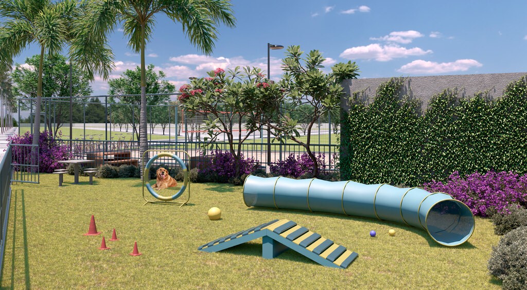 Conheça Pet place do imóvel - Terreno Residencial à venda Avenida das Américas, Recreio dos Bandeirantes, Rio de Janeiro - R$ 498.000 - 0000014 - 17 Pet place - 17