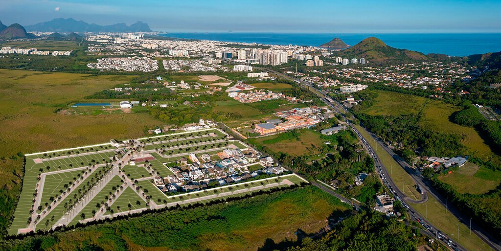 Conheça Aérea do imóvel - Terreno Residencial à venda Avenida das Américas, Recreio dos Bandeirantes, Rio de Janeiro - R$ 498.000 - 0000014 - 26 Aérea - 26