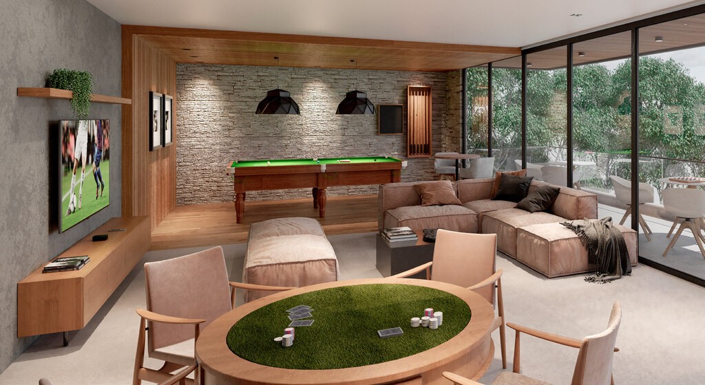 Conheça Sala de jogos do imóvel - Terreno Residencial à venda Avenida das Américas, Recreio dos Bandeirantes, Rio de Janeiro - R$ 498.000 - 0000014 - 9 Sala de jogos - 9